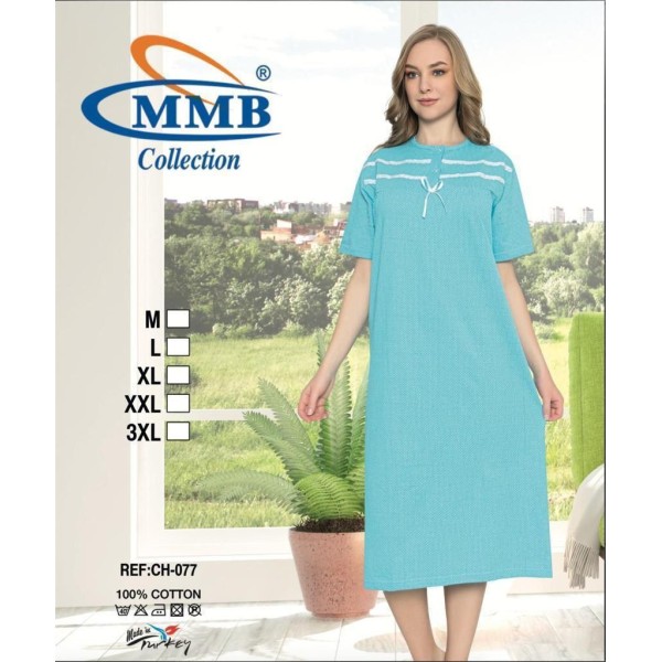 copy of Chemise de nuit manche longue