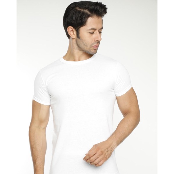 T-Shirt col rond en coton