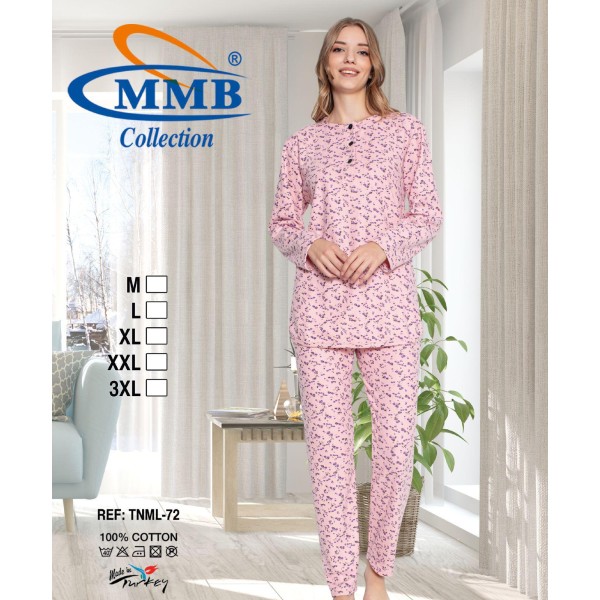 Un pyjama de saison avec sa maille souple et douce