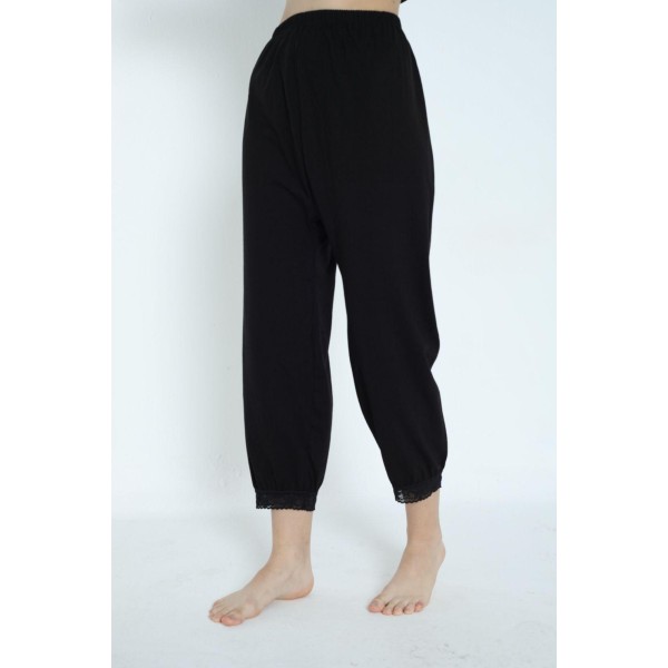 Panty long taille unique noir